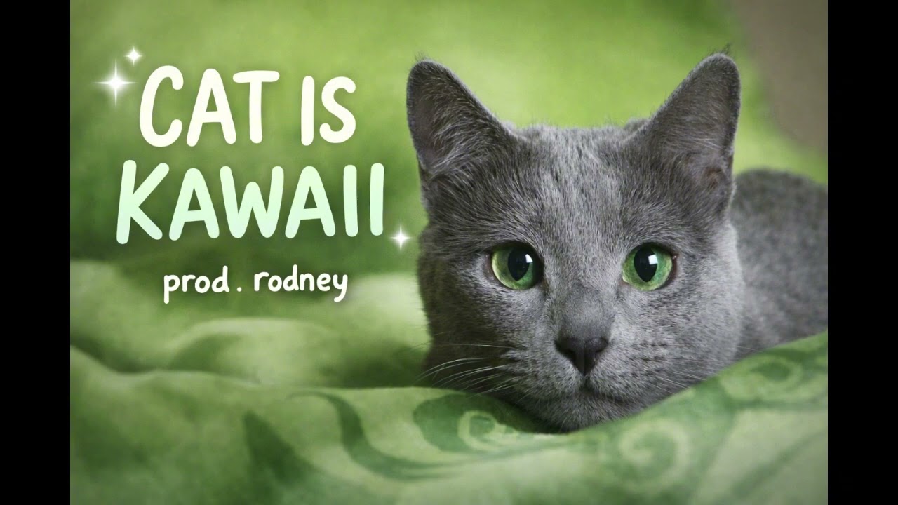 Cat Is Kawaii | Cute Indie Pop for Late Nights(prod.rodney)