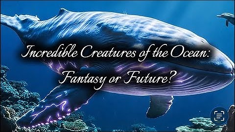 Incredible Ocean Hybrids: Fantasy or Future? | AI-Generated Marine Creatures [4K]