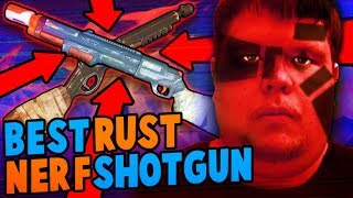 NERF+RUST PUMP SHOTGUN MOD (115+ FPS) ft. CODY17 - BuzzBee Monorail Blaster Mod | Walcom S7