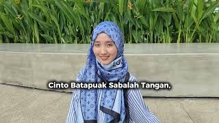 Cinto Batapuak Sabalah Tangan - Lagu MinangKabau, Padang