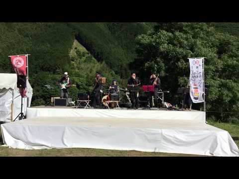 6月4日 梅田湖花火大会 正田バンド