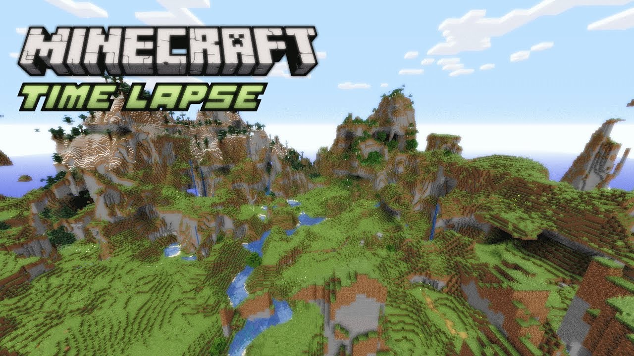 Minecraft Time Laps MInecraft Time Lapse | Extreme Teraforming #2 - YouTube