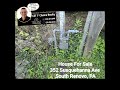 house for sale in South Renovo, PA. Clinton County, near state lands, fenced yard, natural gas