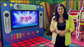 Dynamic Grid LED – The interactive floor that reacts, lights up, and gets kids moving!