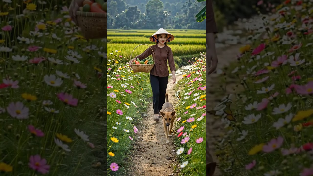 The Serene Beauty of Rural Vietnam: A Day in My Life #VietnamCountryside #PeacefulLife