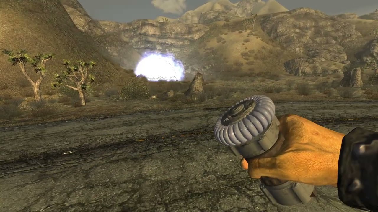 Fallout New Vegas - Pulse Grenade Replacer and kNVSE Animation Set Showcase