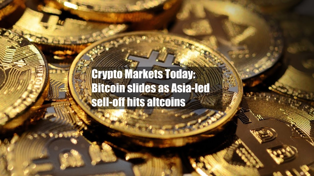 Crypto Markets Today: Bitcoin slides as Asia-led sell-off hits altcoins -  YouTube