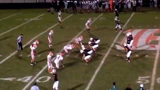 Def End in 3-3 Stack Defense Defeating Reach Block (Example B)