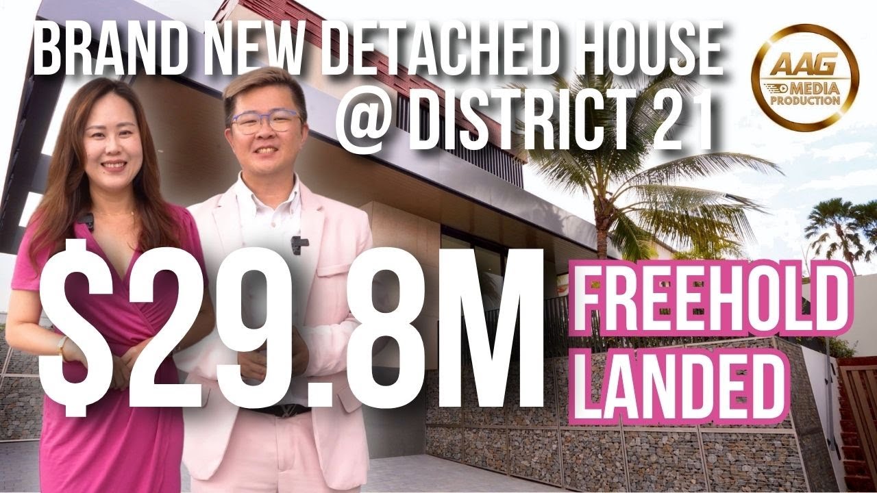 Singapore Landed Property Home Tour | Brand New 3 Storey Detached House | District 21 by Landed7772