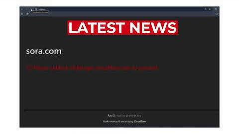 ChatGPT & Sora 2 UIT DE LOOP? Cloudflare-storing uitgelegd! Waarom je AI nu kapot is #OPENAI #sora2