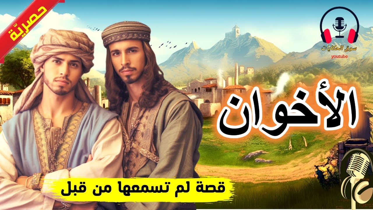قصة الأخوان، من القصص المشوقة والمعبرة قبل النوم، ضع السماعات واستمع، سوق الحكايات والقصص