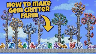 Celebrity How to make a Gem Critter Farm in Terraria Net Worth