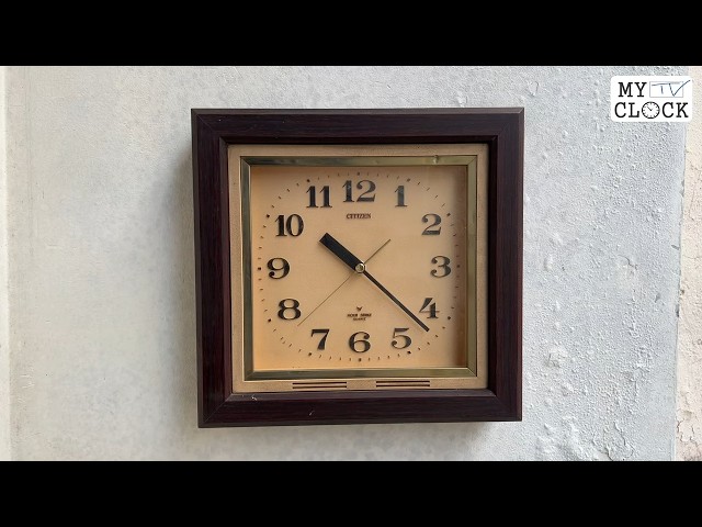 Citizen 4MS616 Hour Strike Chime Wooden Wall Clock | シチズン Citizen 4MS616 Hour Strike Chime Wooden Wall Clock | シチズン