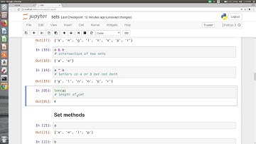 Python for Data Scientists - Understanding Sets - 6 (HD)
