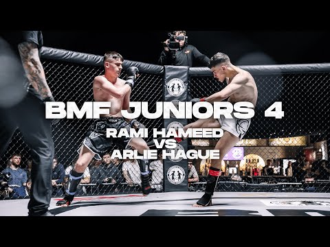 BMF Juniors 4 | Rami Hameed vs Arlie Hague | Junior MMA | BADMOFO MMA