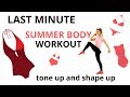 7 Day Get In Shape Home Workout Challenge - 7 Minute Weight Loss Workout & Total Body Toning Routine