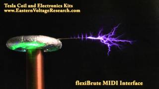 flexiBrute DRSSTC MIDI Interface for Tesla Coils