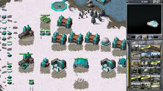 Command & Conquer Remastered 1vs7 AI Hard ( Map : Random Violence (Mega) )