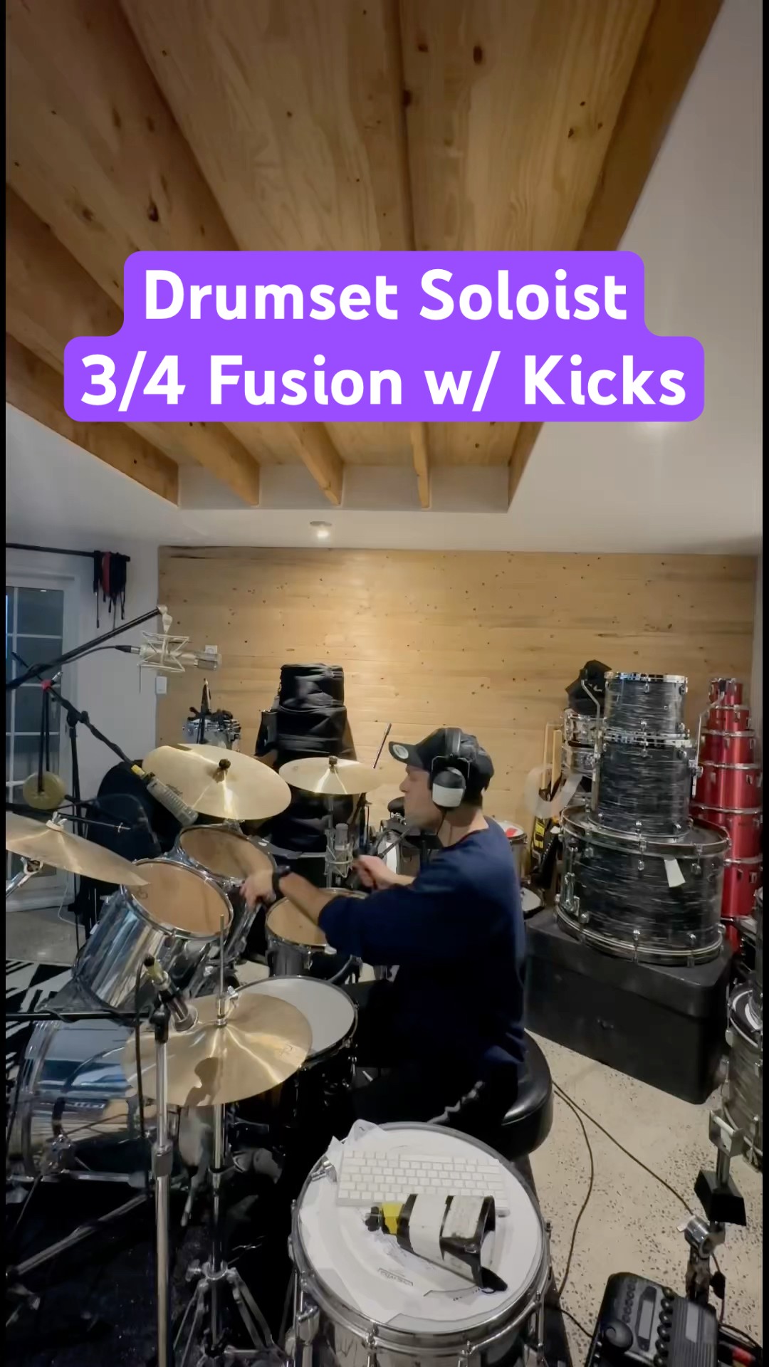 ミュージック The Drumset Soloist Drumset Soloist | “3/4 Fusion with Kicks” - (80s Tama