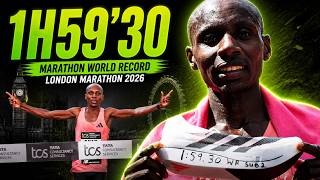 Sabastian Sawes  Race  2026 London Marathon World Record sub 2