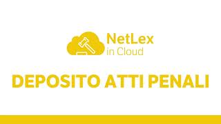 Netlex In Cloud - Deposito Penale