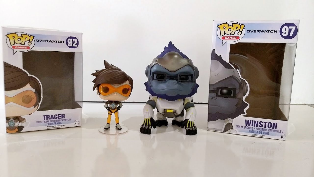 Boneco Tracer Overwatch Pop Games 92 Funko