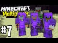 ENDER DRAGON BATTLE In Minecraft Multiplayer Survival (Episode 7)