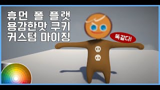 휴먼 폴 플랫 용감한 쿠키 커스텀 마이징 하기 🍪 휴먼 폴 플랫 용감한 쿠키 커스텀 마이징 하기 🍪