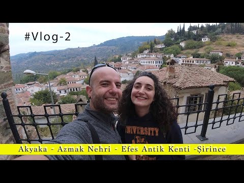 Vlog #2 | Akyaka - Azmak Nehri - Efes Antik Kenti - Şirince (Balayı Turu)