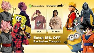 Bewakoof Coupon Code 2026 Extra 15% Off On Almost Everything