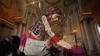 Little Amal | St Paul's London 23/10 🇬🇧  The Walk
