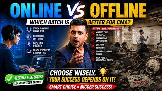 Online Vs Offline Coaching — Which One Is Better For Cma Students