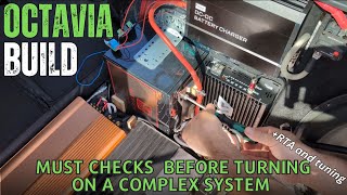 Octavia build - how to check wiring before powering on a complex system