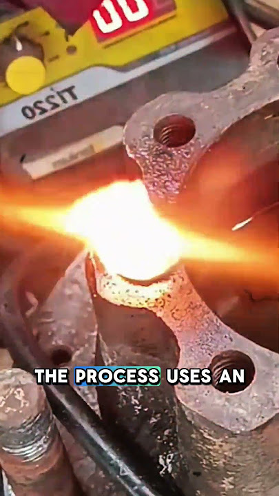 welding process and removing broken bolts.#shorts #welding #engineering #working #machine #fyp