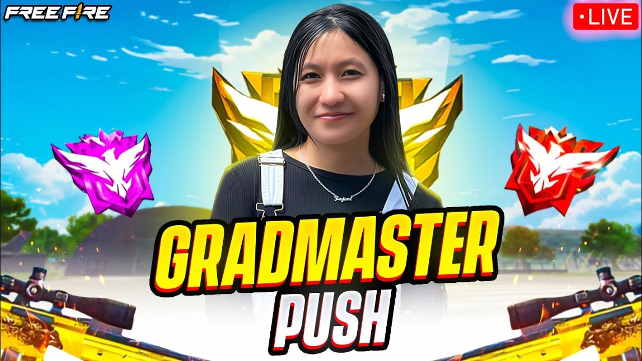 🔴[Live] FREE FIRE Top 1 Grandmaster Push🔥