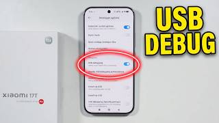 هاتف شاومي 17T/17T برو: كيفية تفعيل تصحيح أخطاء USB screenshot 3