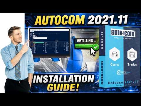 🟢installation autocom delphi 2021.11 ds150e & Activation Guide On Windows 7/10/11🔥