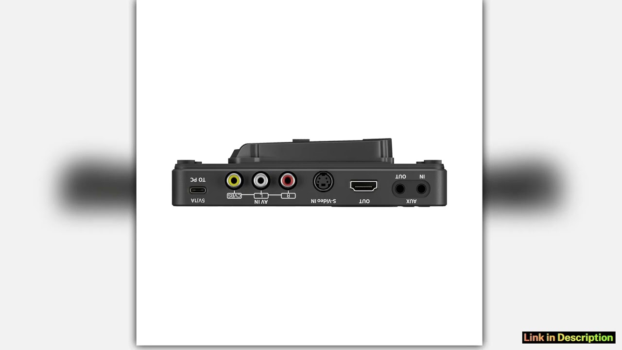 HotSale UNISHEEN UR230A Battery Socket TF Analog CVBS RCA SVideo Camera USB Tape VCR VHS Capture Ca