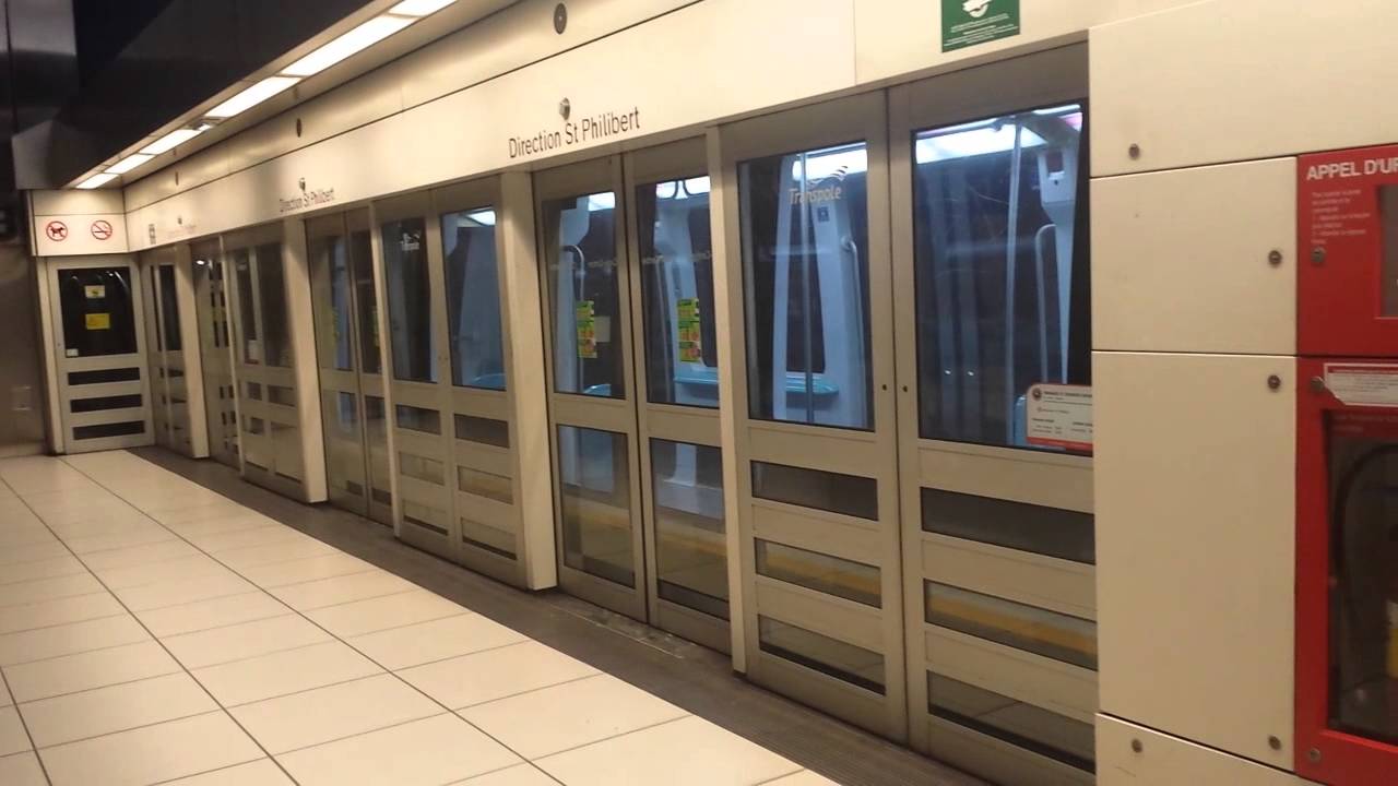 Métro de Lille Val 208 sans voyageurs - 2014 - YouTube