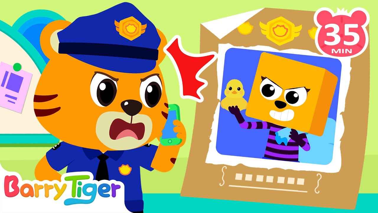 【貝樂虎超級警長 S2】🐯誰偷走了玩具？🧸🪀 一起找線索！👮協助警察追小偷~