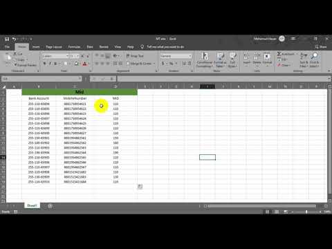 How to Use Mid Function in Excel |  Mid Function in Excel|MS Excel Formulas|Feature in Excel[Bangla]
