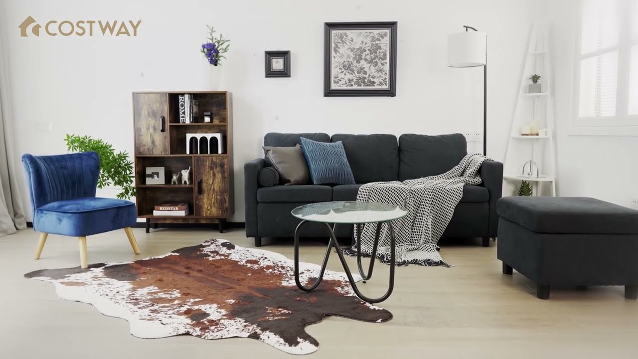 Costway Inspiración para el Mobiliario Interior - Nueva Combinación de Muebles de Hogar