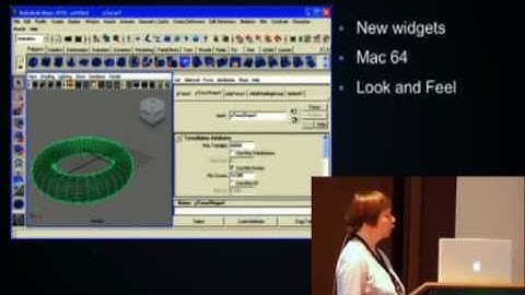Qt DevDays 2010 - QtinUse - Using Qt to bring Maya into the 21st Century - Moira Minoughan