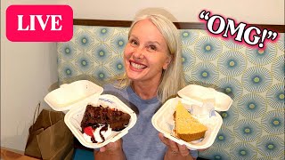 Tasting Desserts LIVE! Lets Chit-Chat!