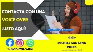 Desde cualquier país del mundo Graba tus comerciales en español latino con @Michell SantanaVoces