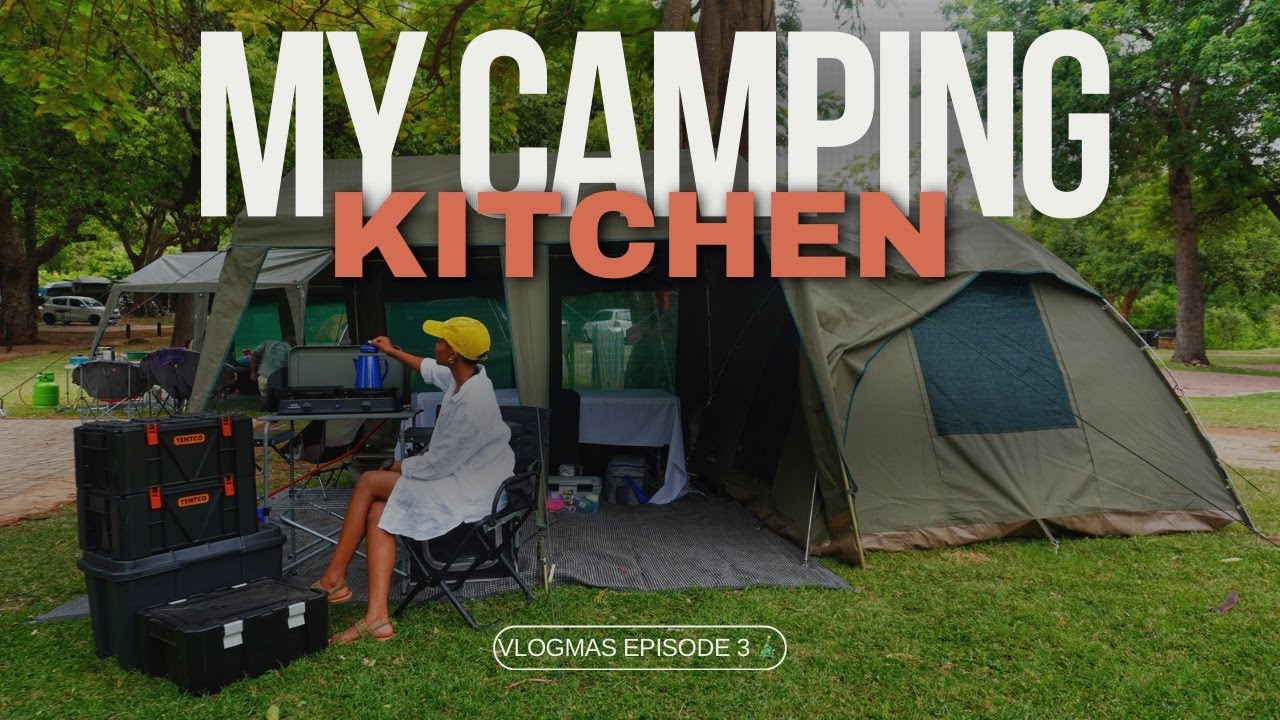 What's In My Camping Kitchen || Vlogmas Episode 3 || South African YouTuber