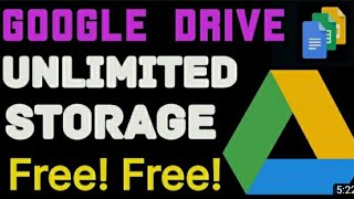 Unlimited Google Drive Storage for Free! Don't Miss Out!