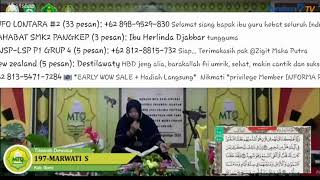 Merdu... Penampilan Andi Marwah Juara 3 Qoriah Dewasa dari Kab. Bone pada MTQ Prov. SulSel 2020