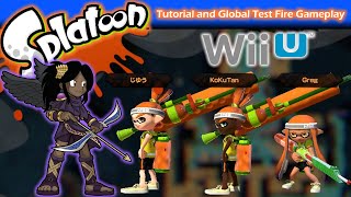 Splatoon Global Testfire - Tutorial & First Two Matches 1080p60 NO COMMENTARY
