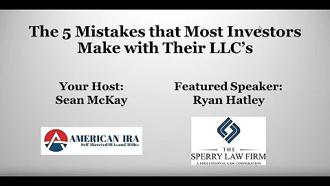 Webinar with The Sperry Law Firm